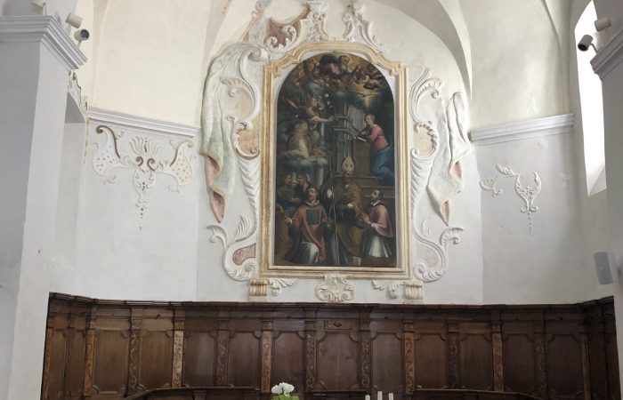 Chiesa dei Santi Sisinio Martirio e Alessandro Dro - l'interno
