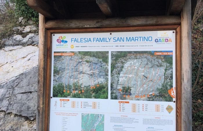 Falesia Family di San Martino -bacheca